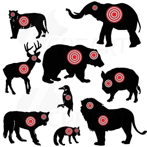 Printable Animal Targets